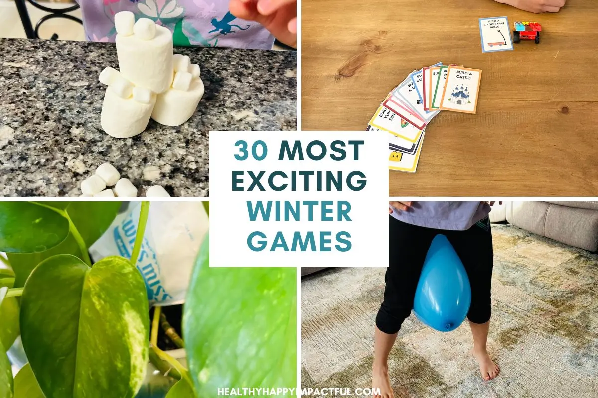 winter games to play groups, kids, teens, adults