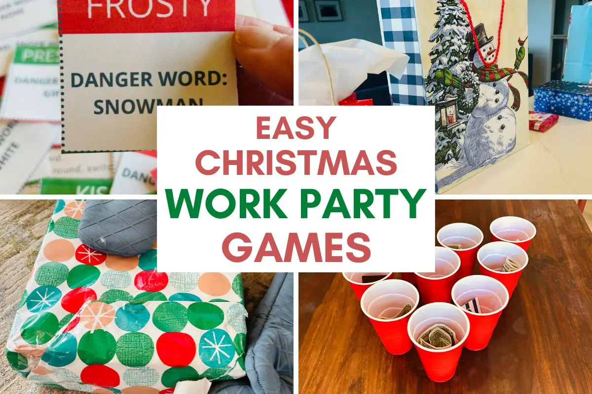 Christmas work party games for the office