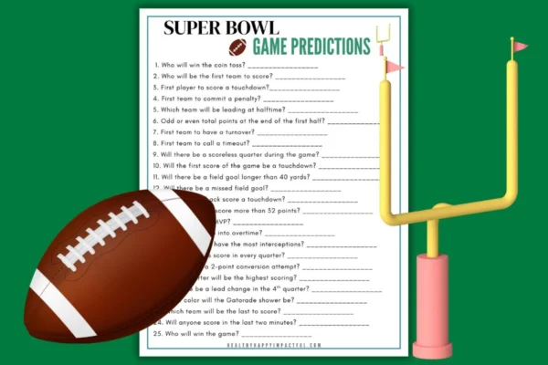 football predictions guessing question game