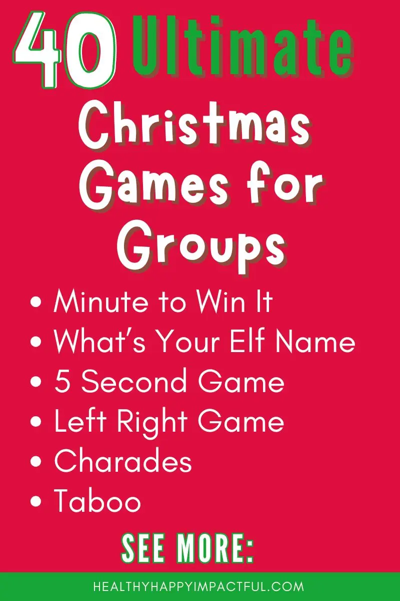 ultimate hilarious Christmas games ideas to play with kids and adultsholiday party
