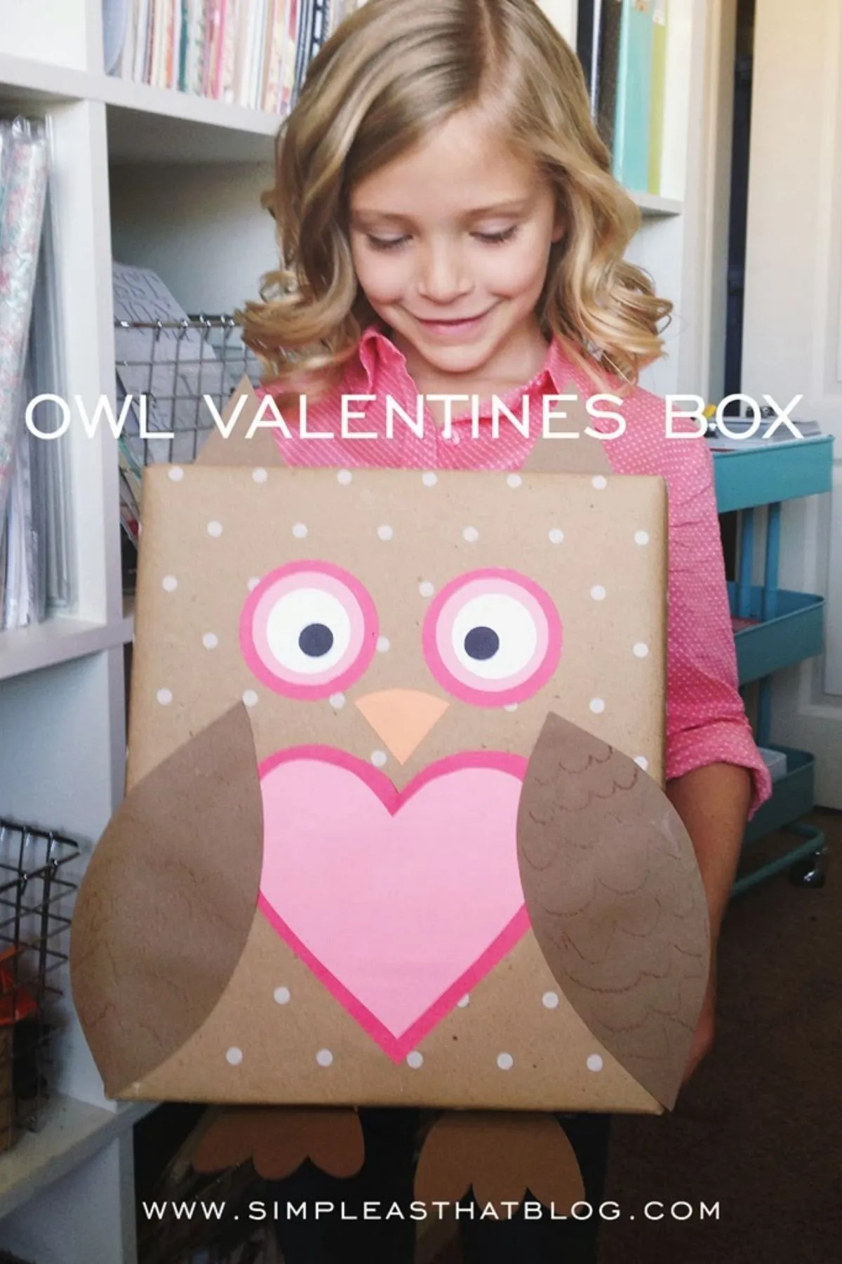 owl Valentine's day box ideas; animals; sweet; easy; cute