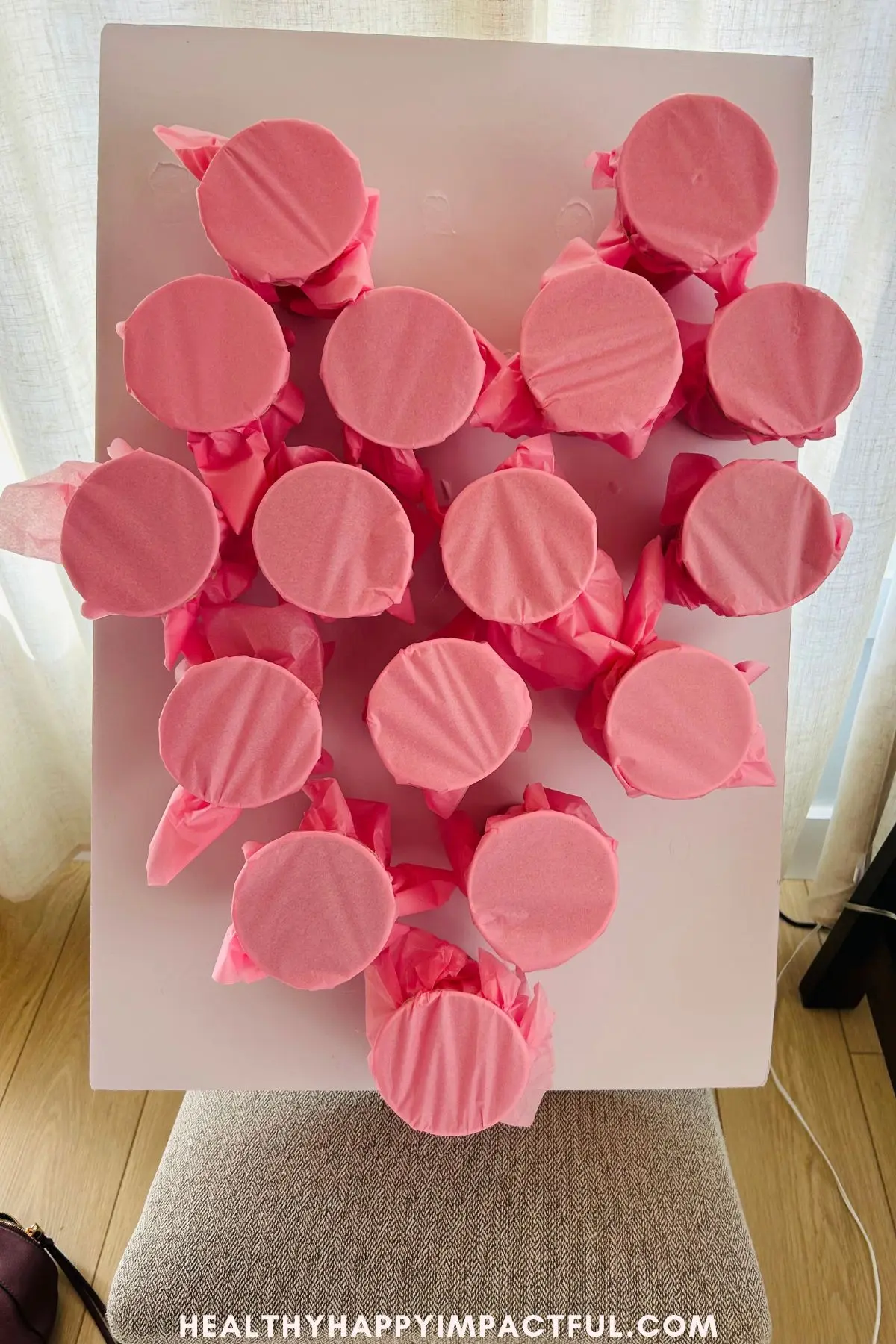 Valentine's love heart punch game