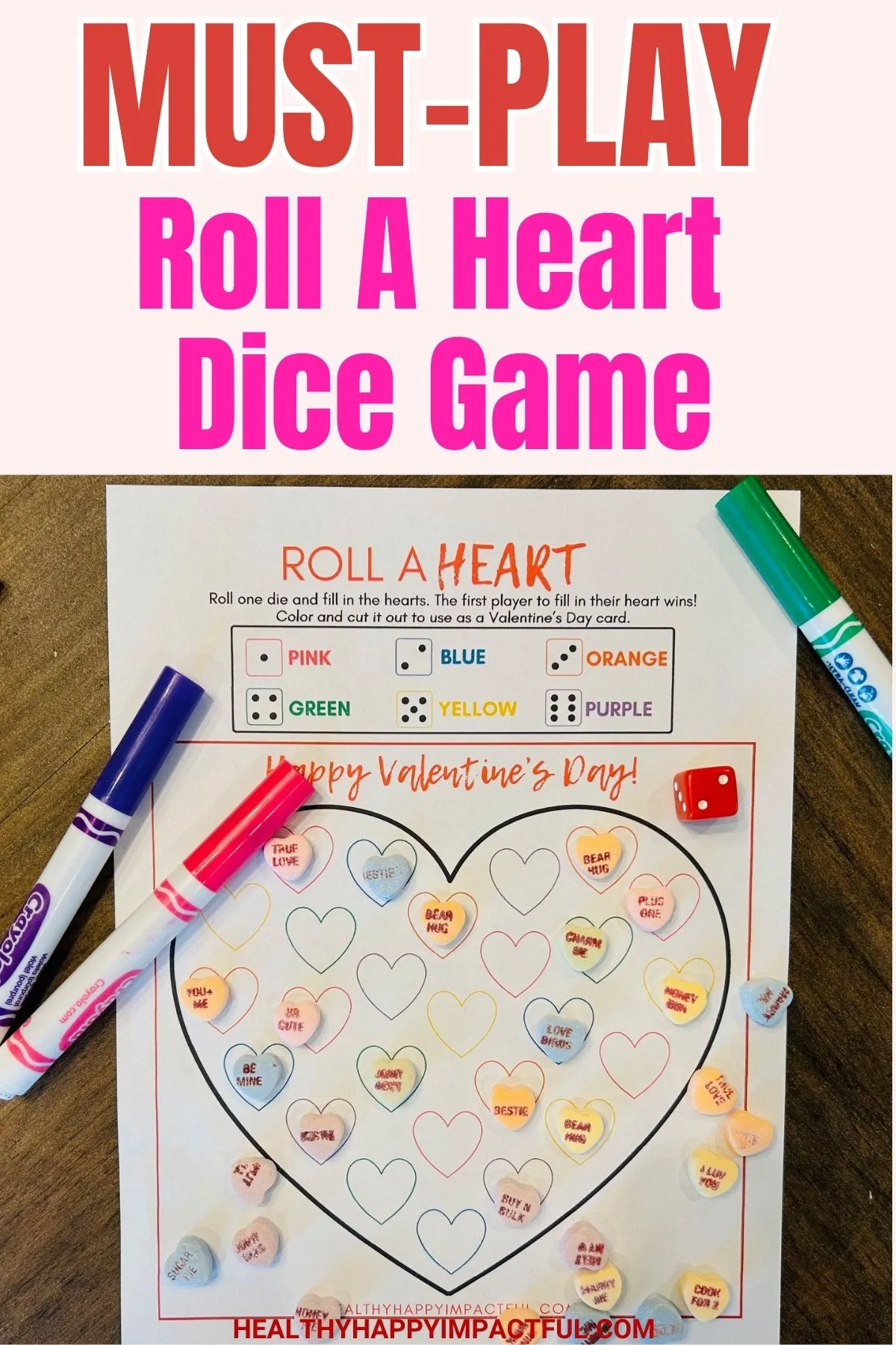 roll a heart free dice game 