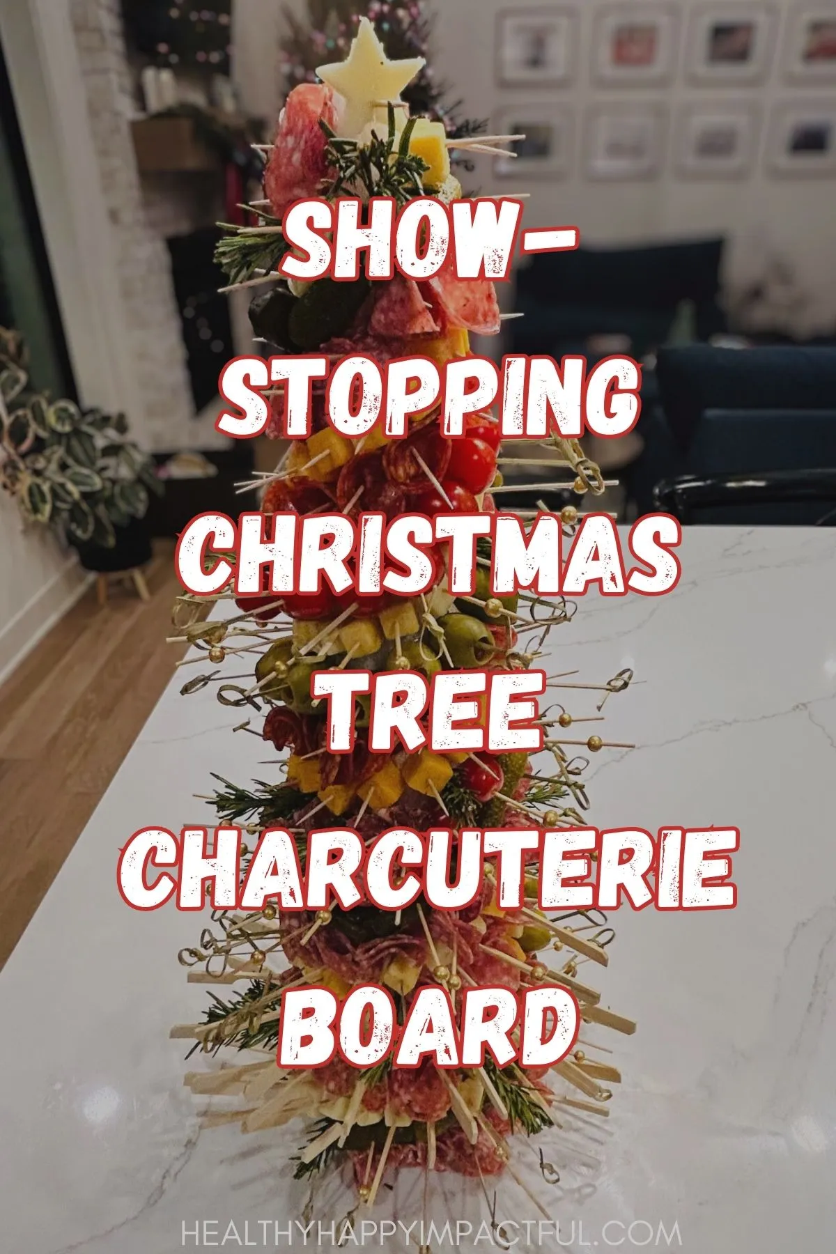 christmas tree charcuterie board