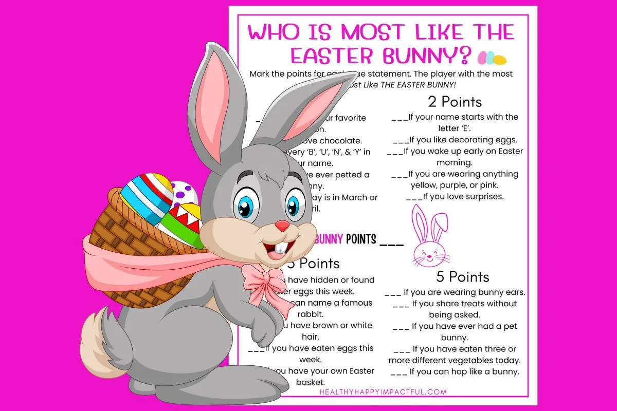 who is most like the Easter Bunny