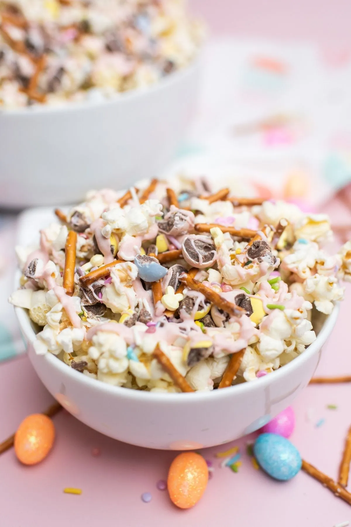 bunny bait; easter party food ideas; fun snack