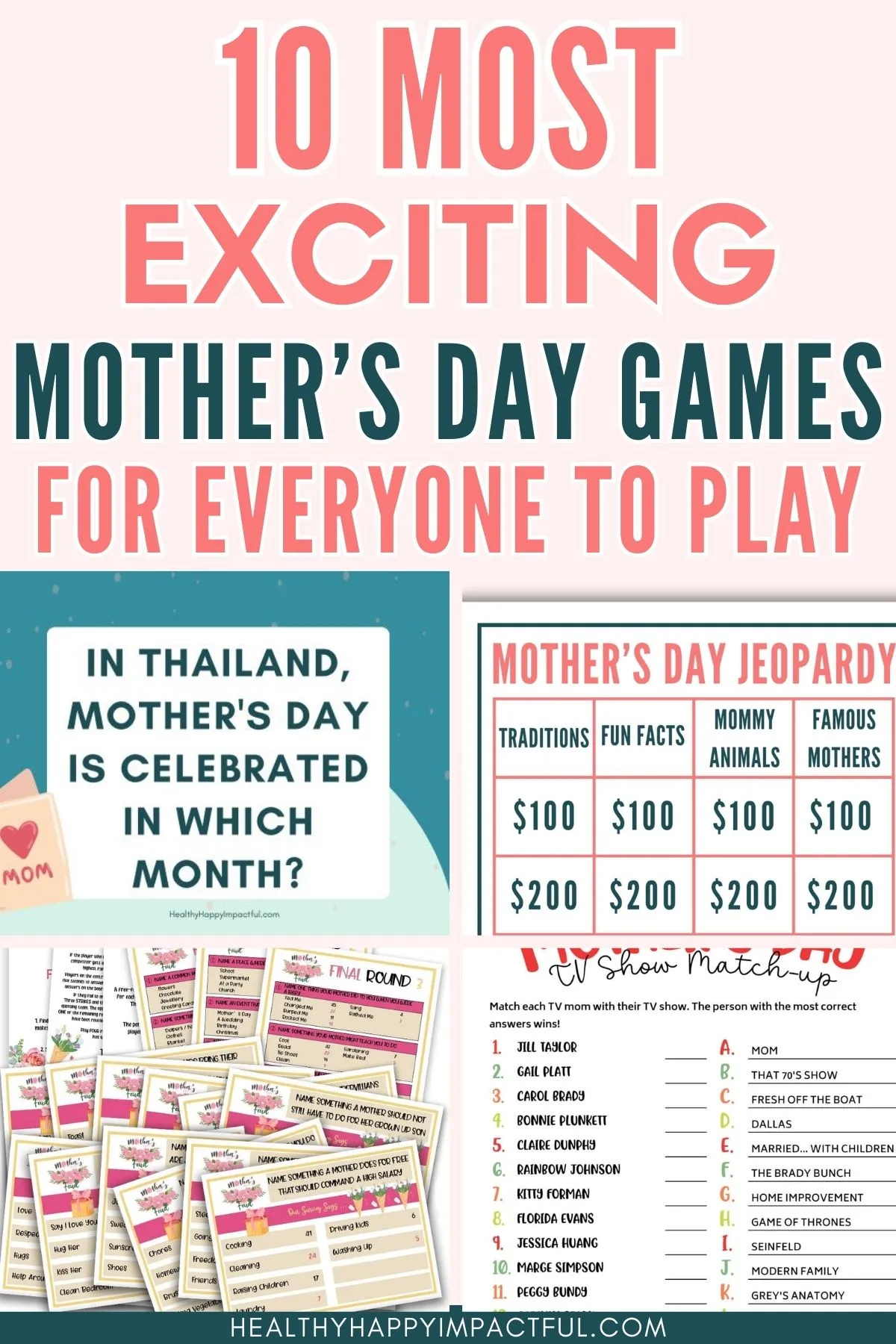 fun Mother's Day games