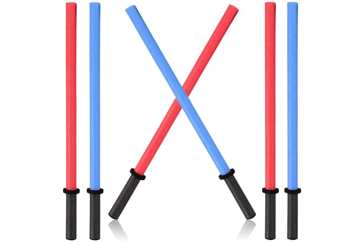 foam lightsabers