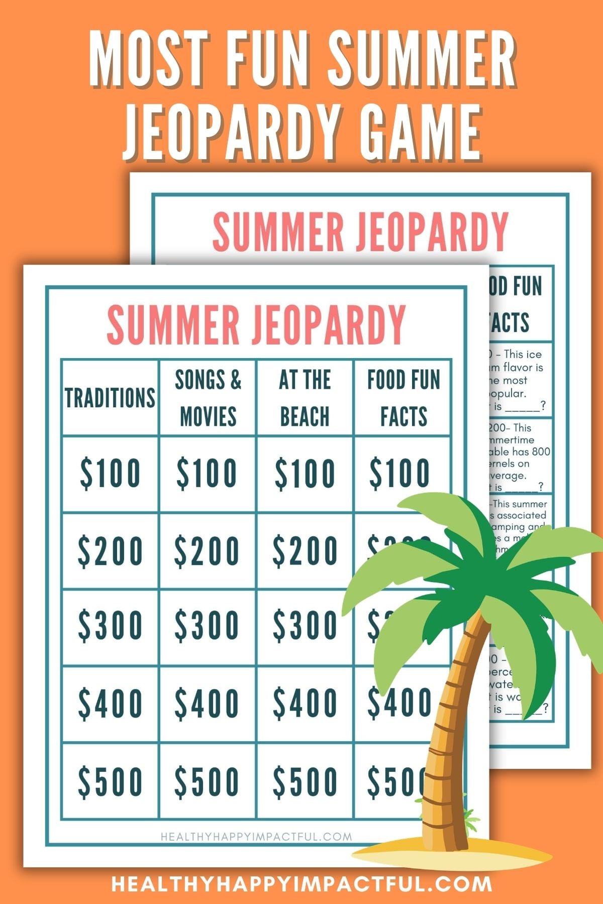 summer jeopardy game pdf printables