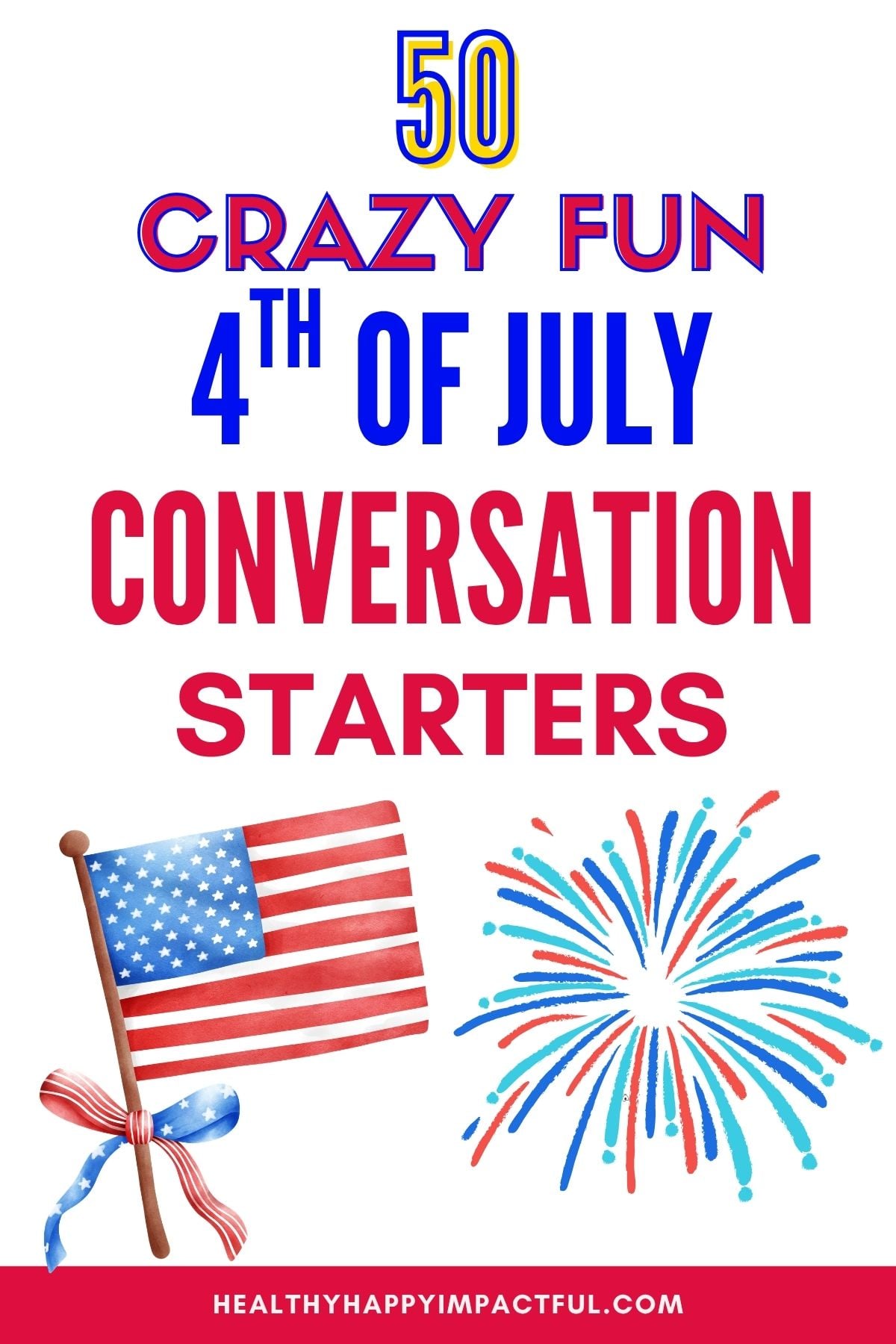 4th of july conversation starters, free printable cards questions for Independence Day