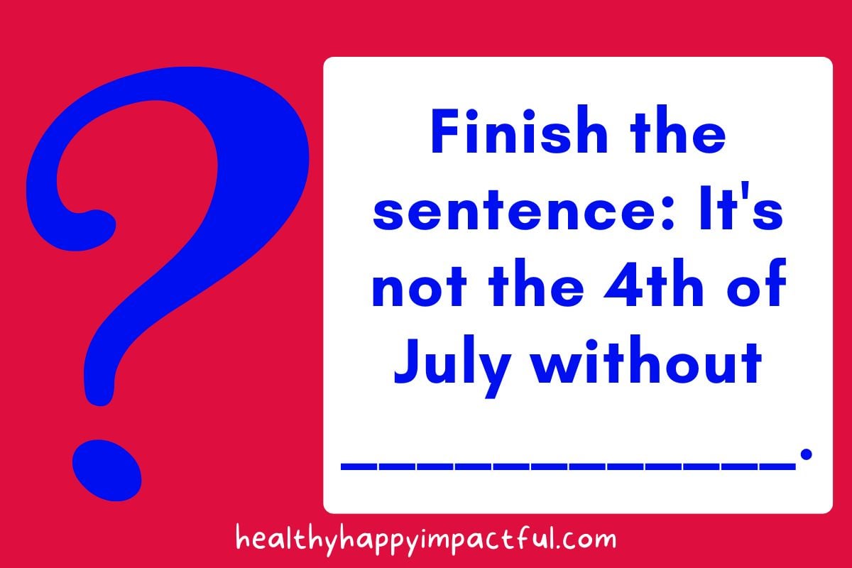 questions for Independence Day
