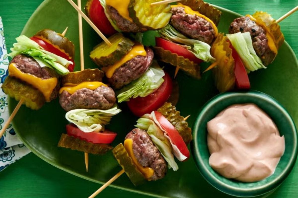 cheeseburger bites