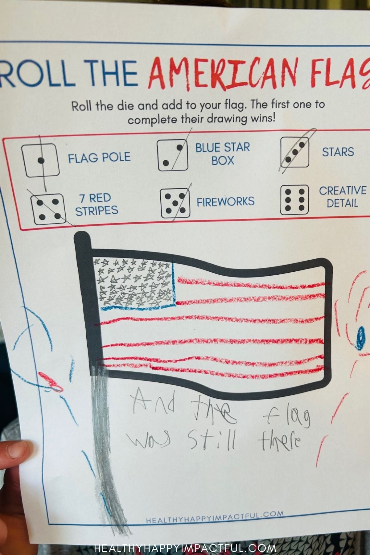 4th of July games; free printables for kids and adults