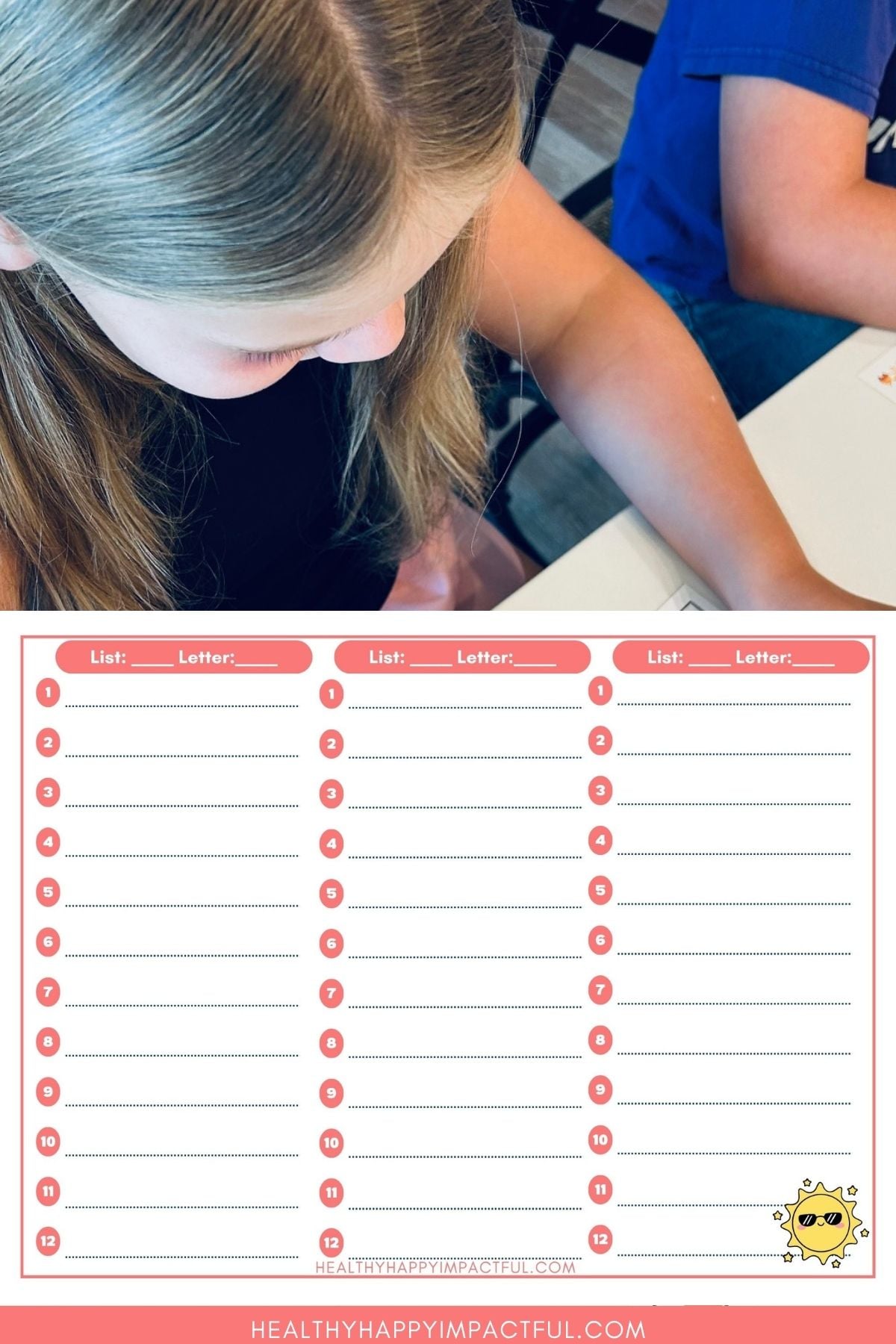 summer scattergories