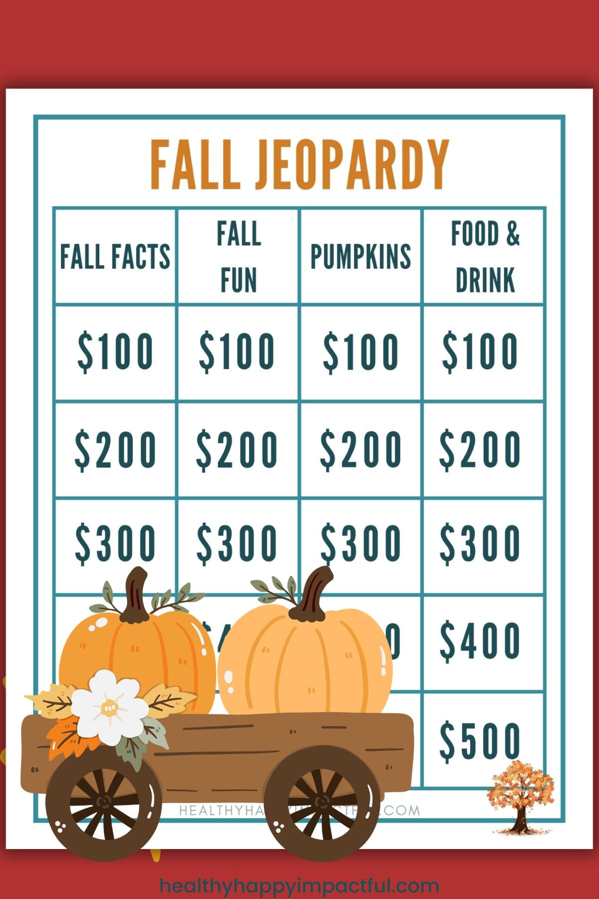 fall jeopardy categories and free printable game questions