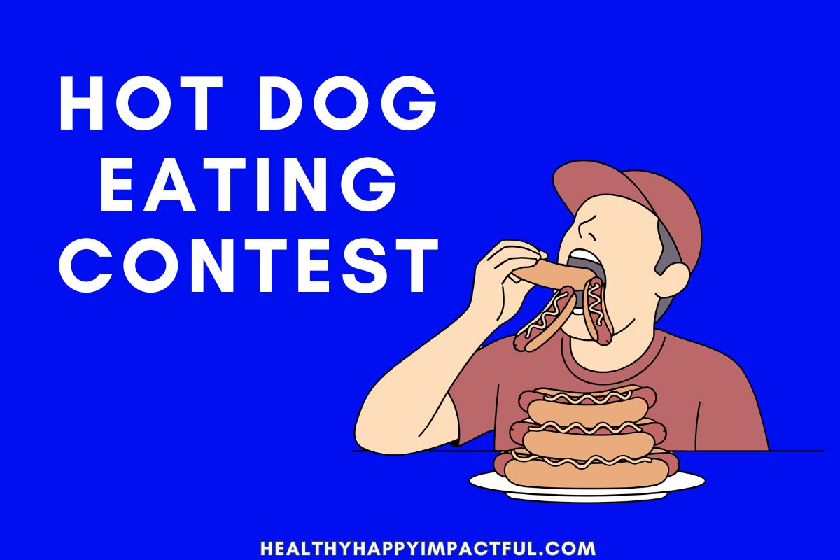 hot dog eating contest