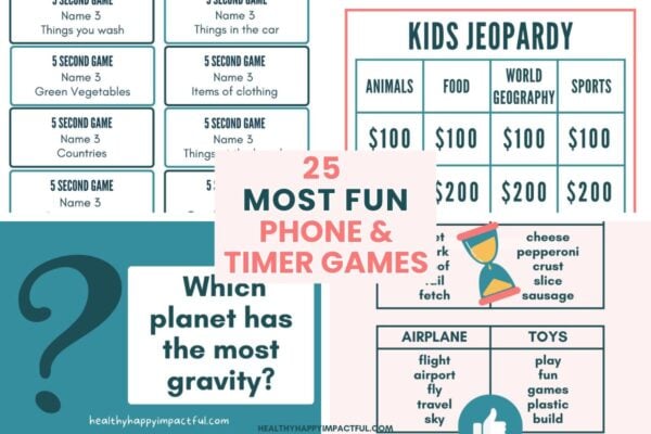fun phone and timer games; mobile
