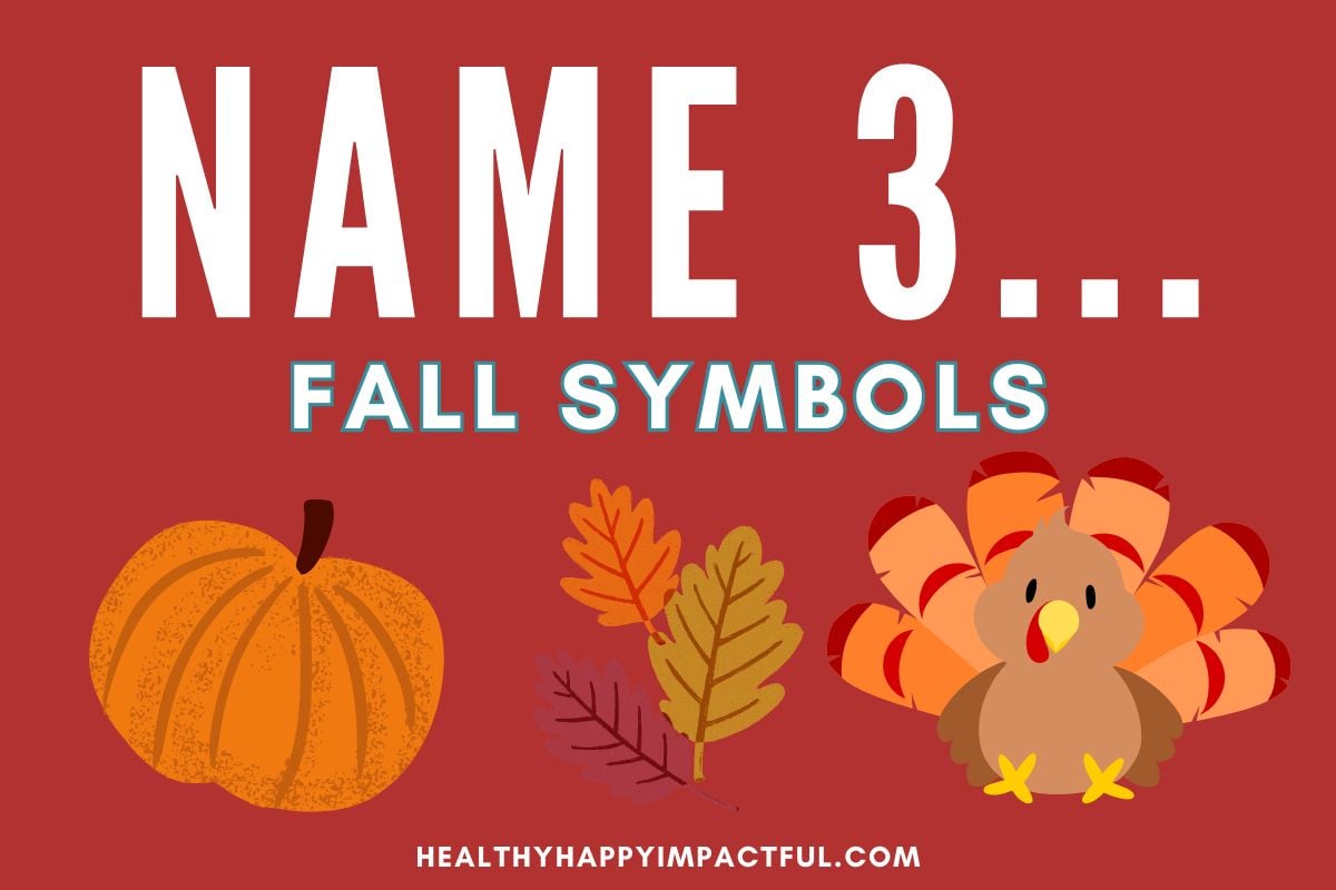 name three fall symbols in 5 seconds