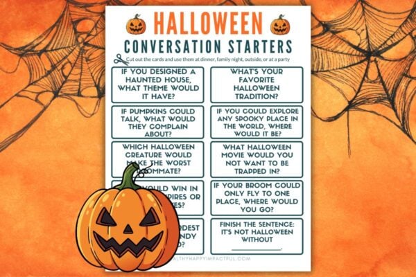 Halloween conversation starters and icebreaker questions