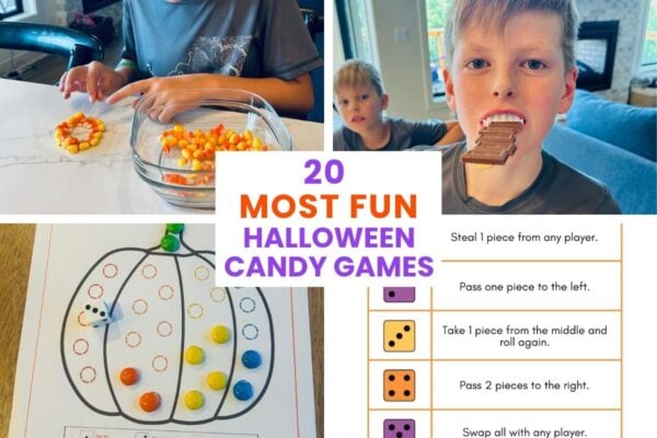 Halloween games with candy to win
