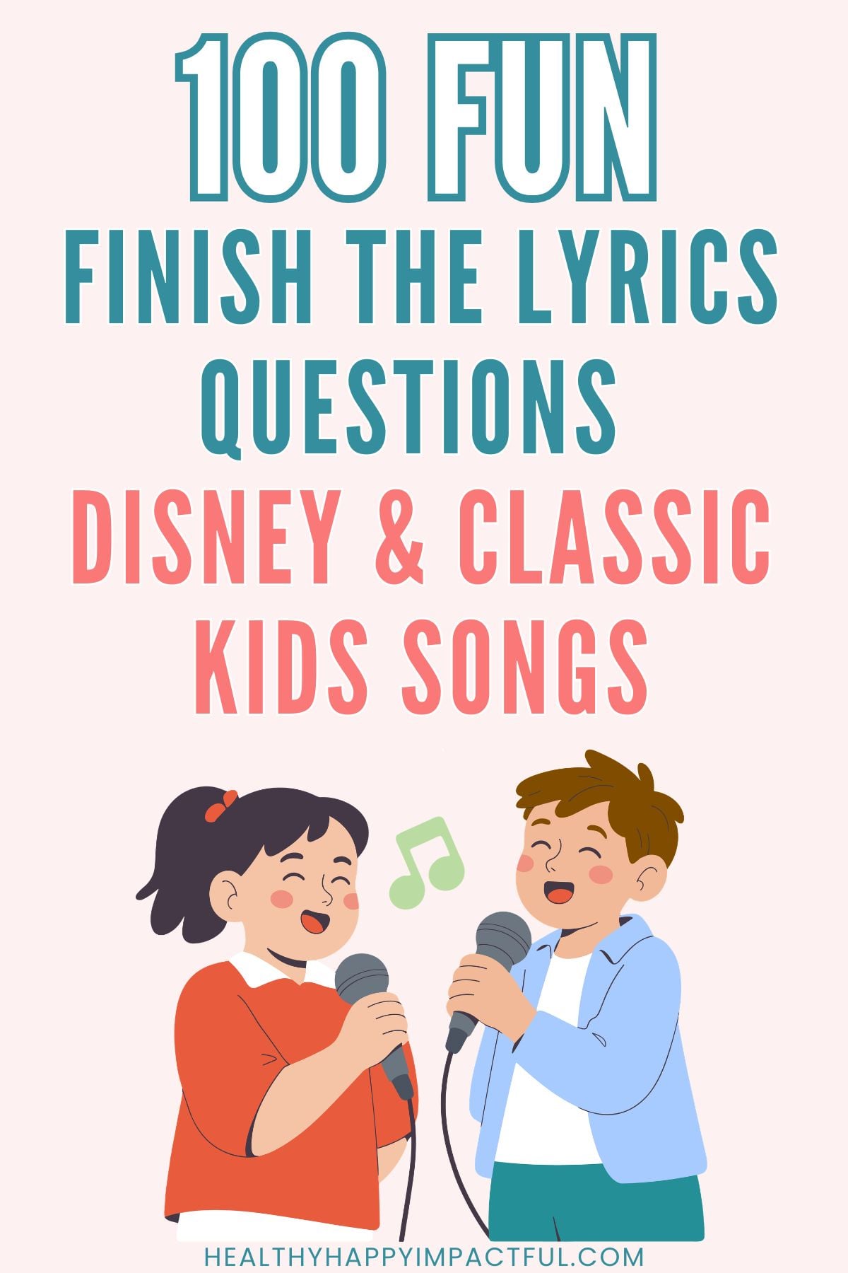 finish the lyric song game for kids