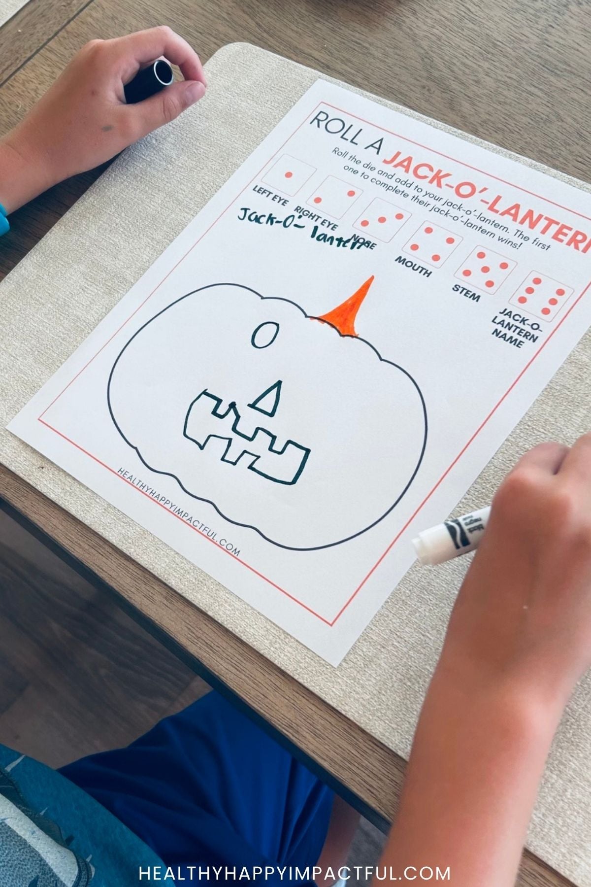 pumpkin dice game