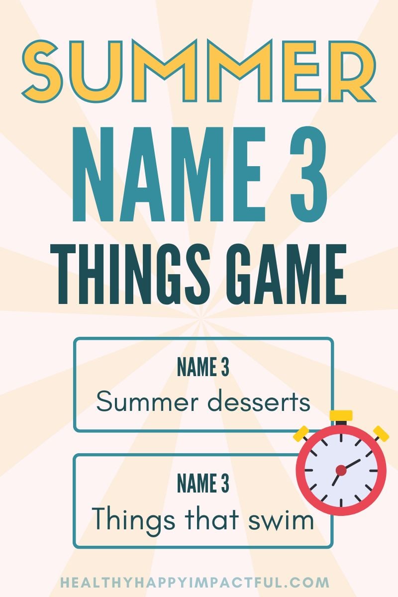 name three things in 5 seconds game