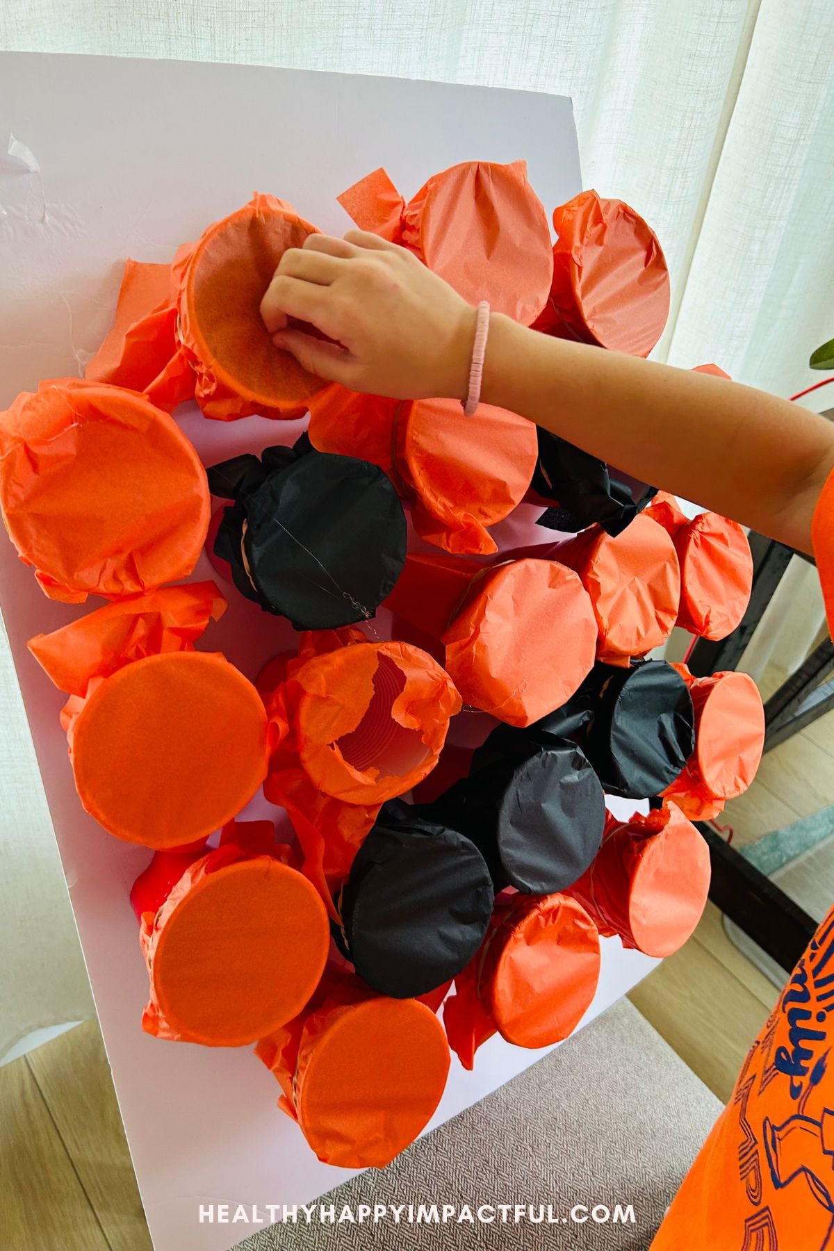 Halloween punch cup game