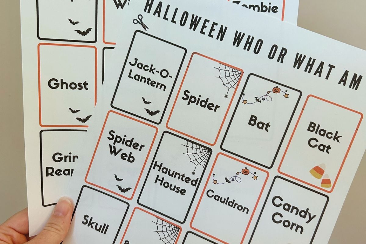 Halloween Guess Who Game, Free Halloween Guessing Game For Kids