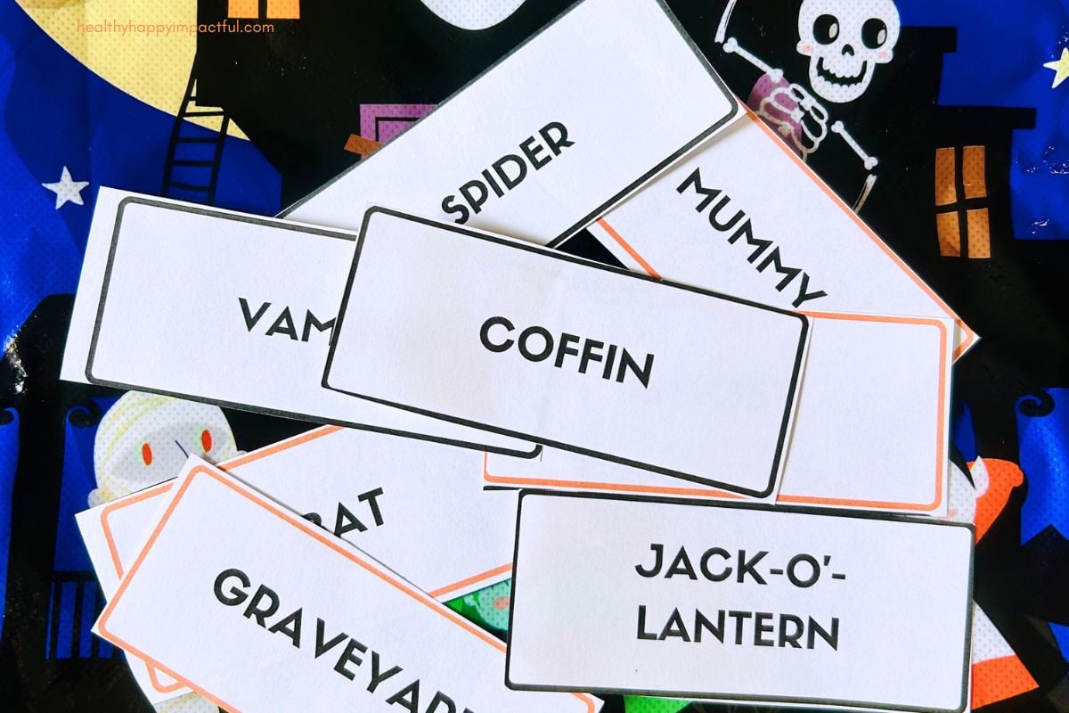 Halloween Pictionary, Halloween Games