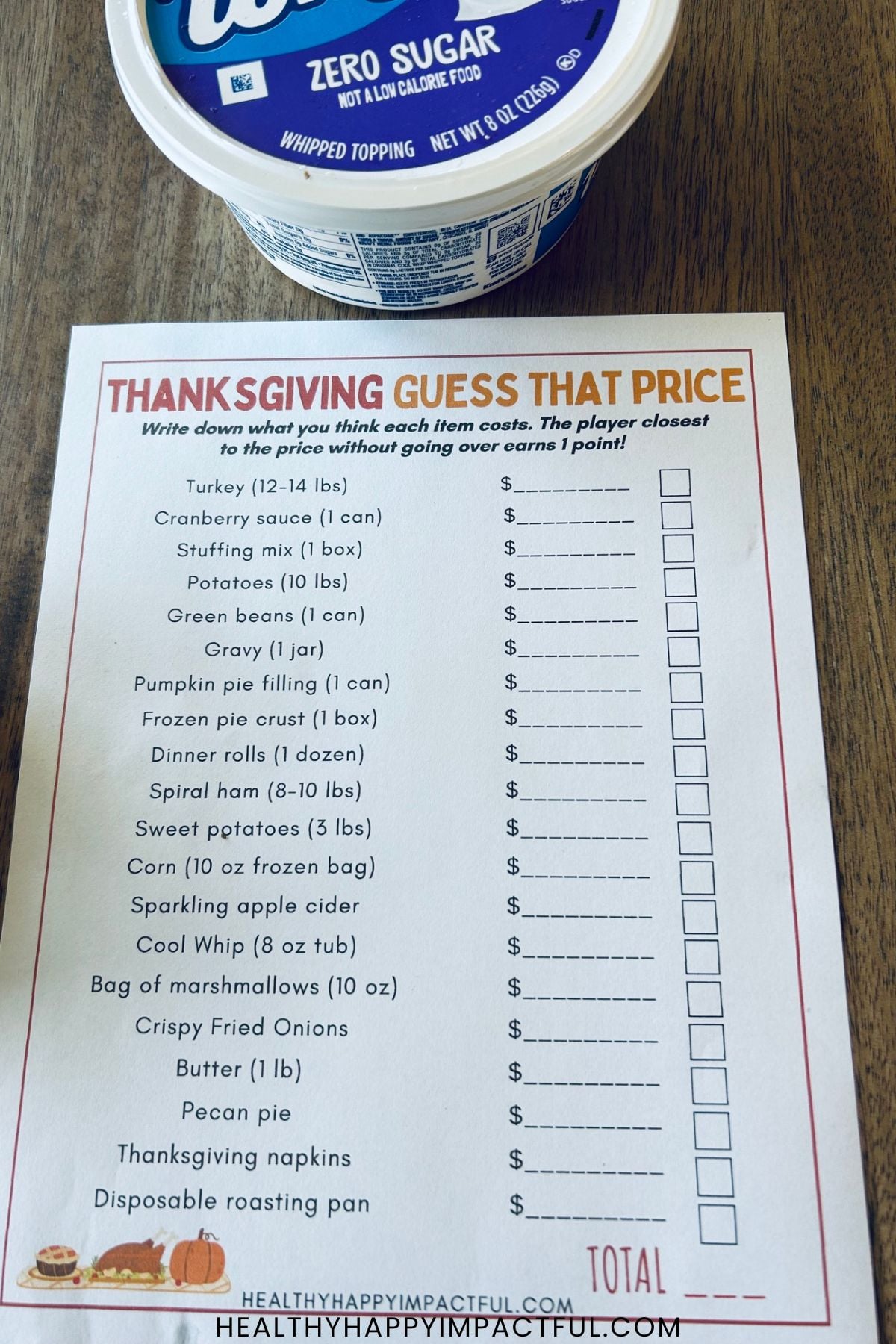 food game