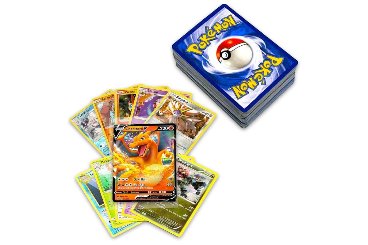 Pokemon cards; non-candy trick or treat ideas for kids to hand out
