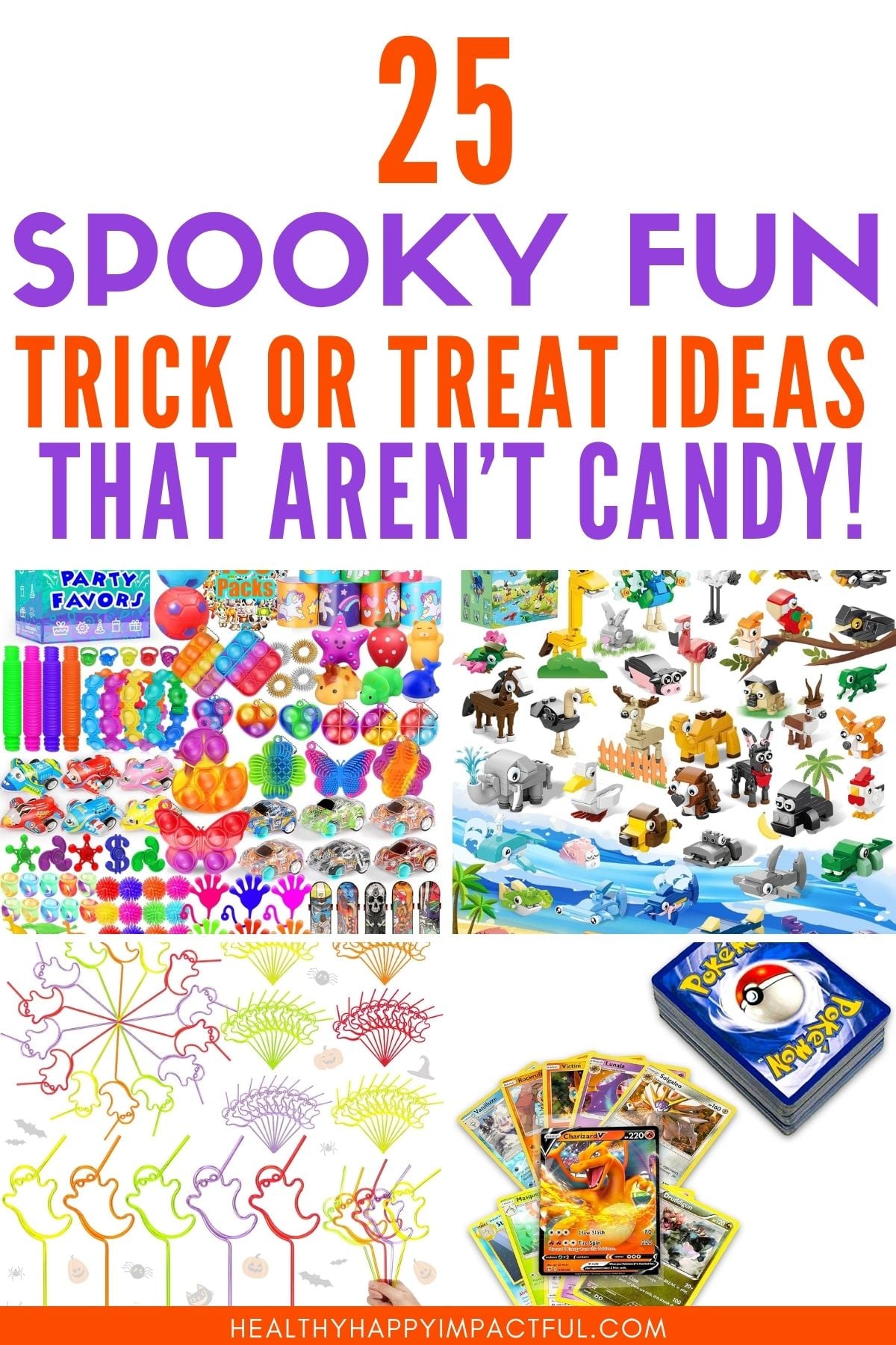 non candy trick or treat ideas for Halloween