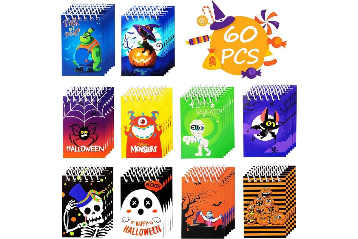 mini Halloween notepads