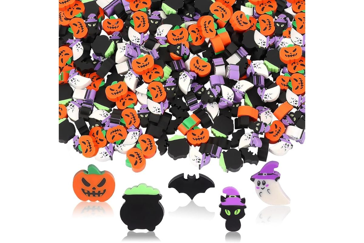 Halloween erasers
