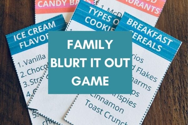 outburst family game; blurt it out
