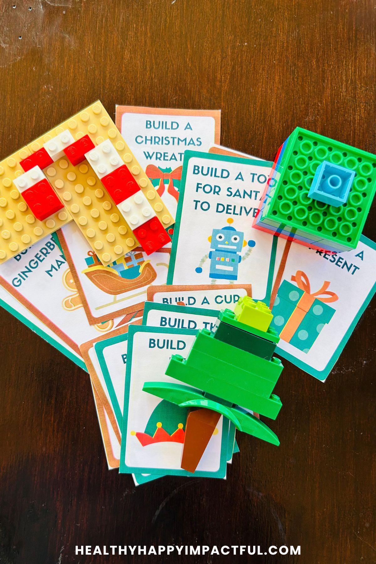 lego challenge cards for Christmas
