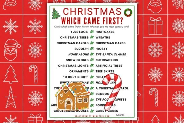christmas which came first game