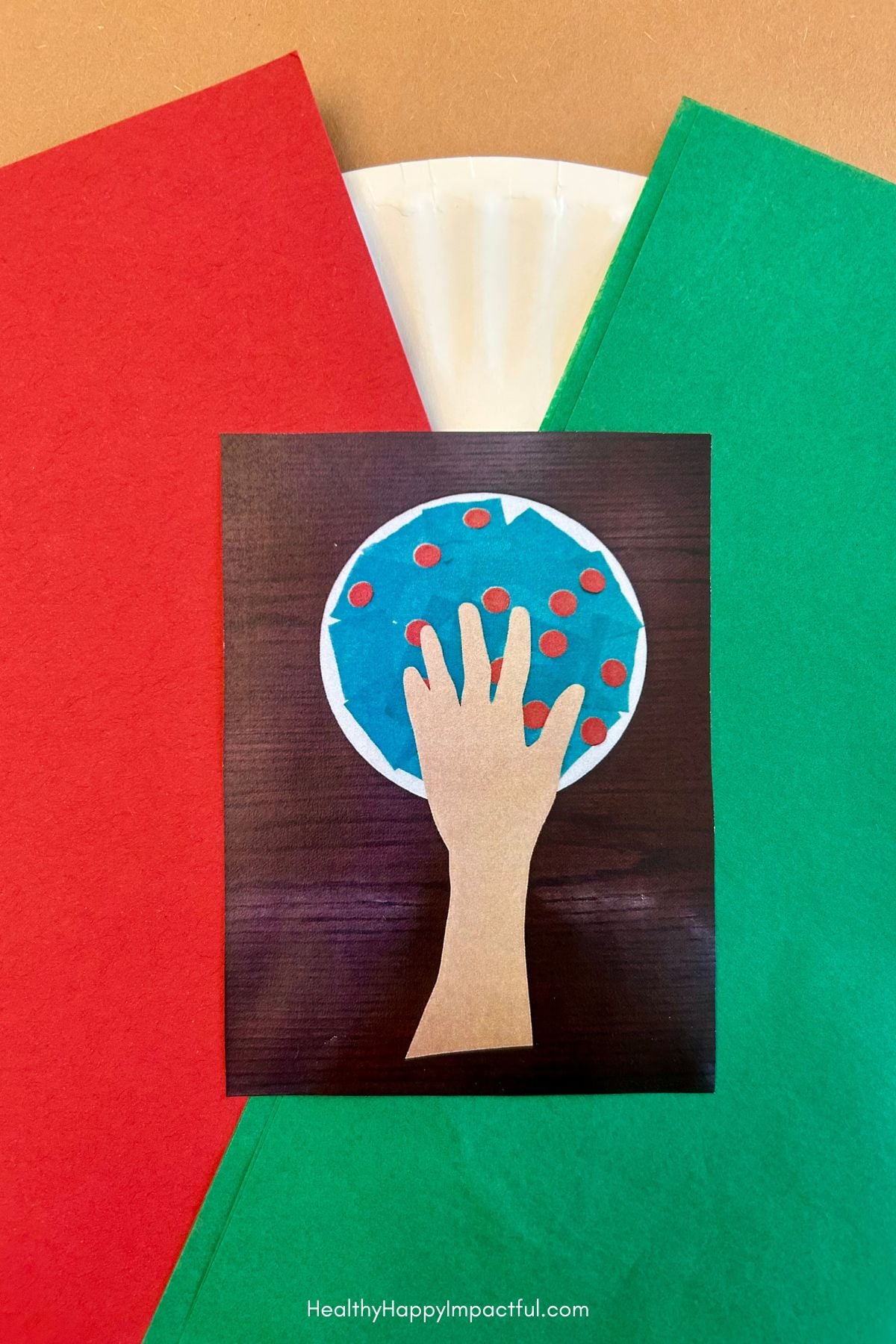 apple tree fall thanksgiving craft for kids
