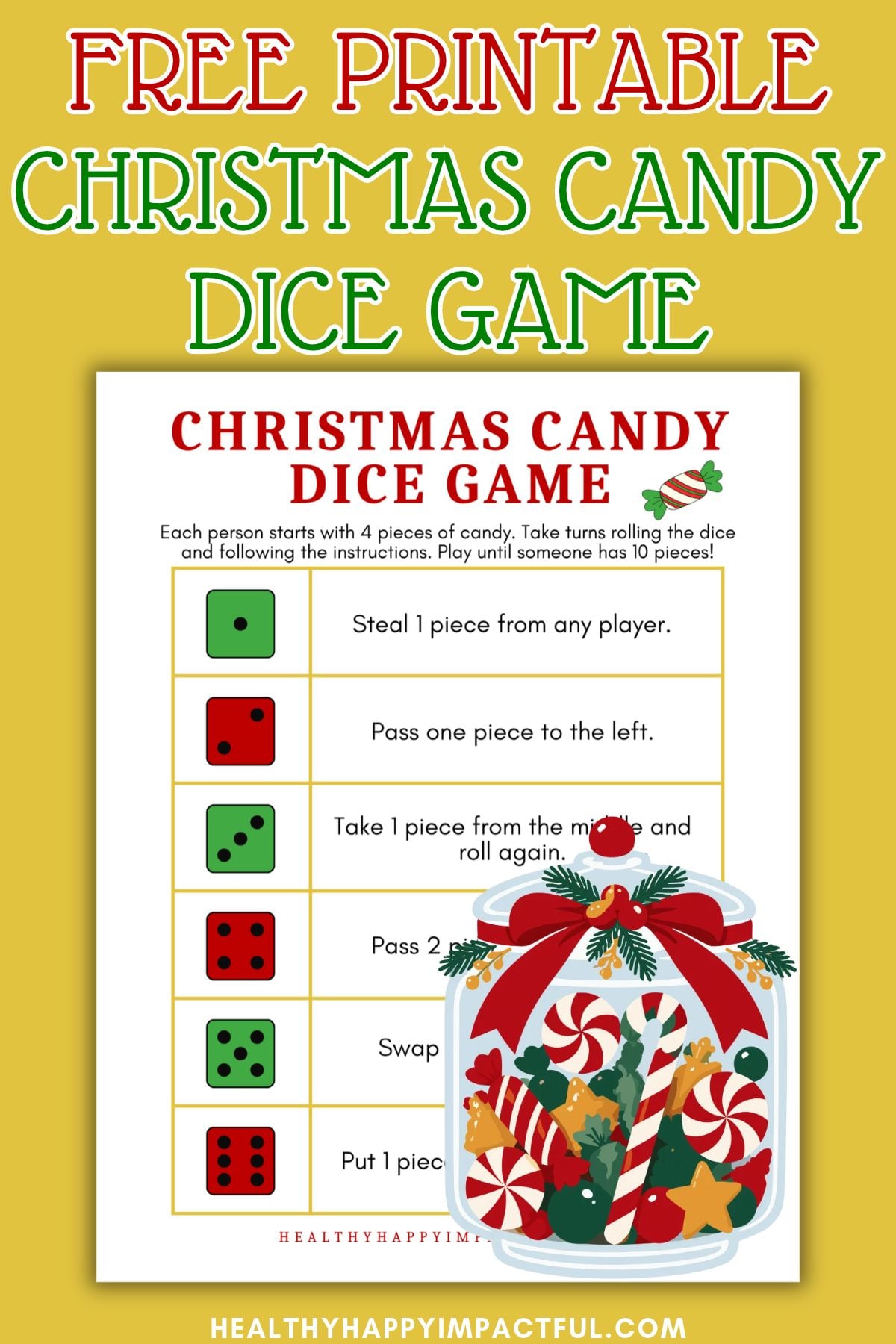 free printable christmas party game for the classroom