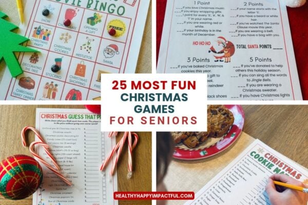 Christmas games for adults, seniors