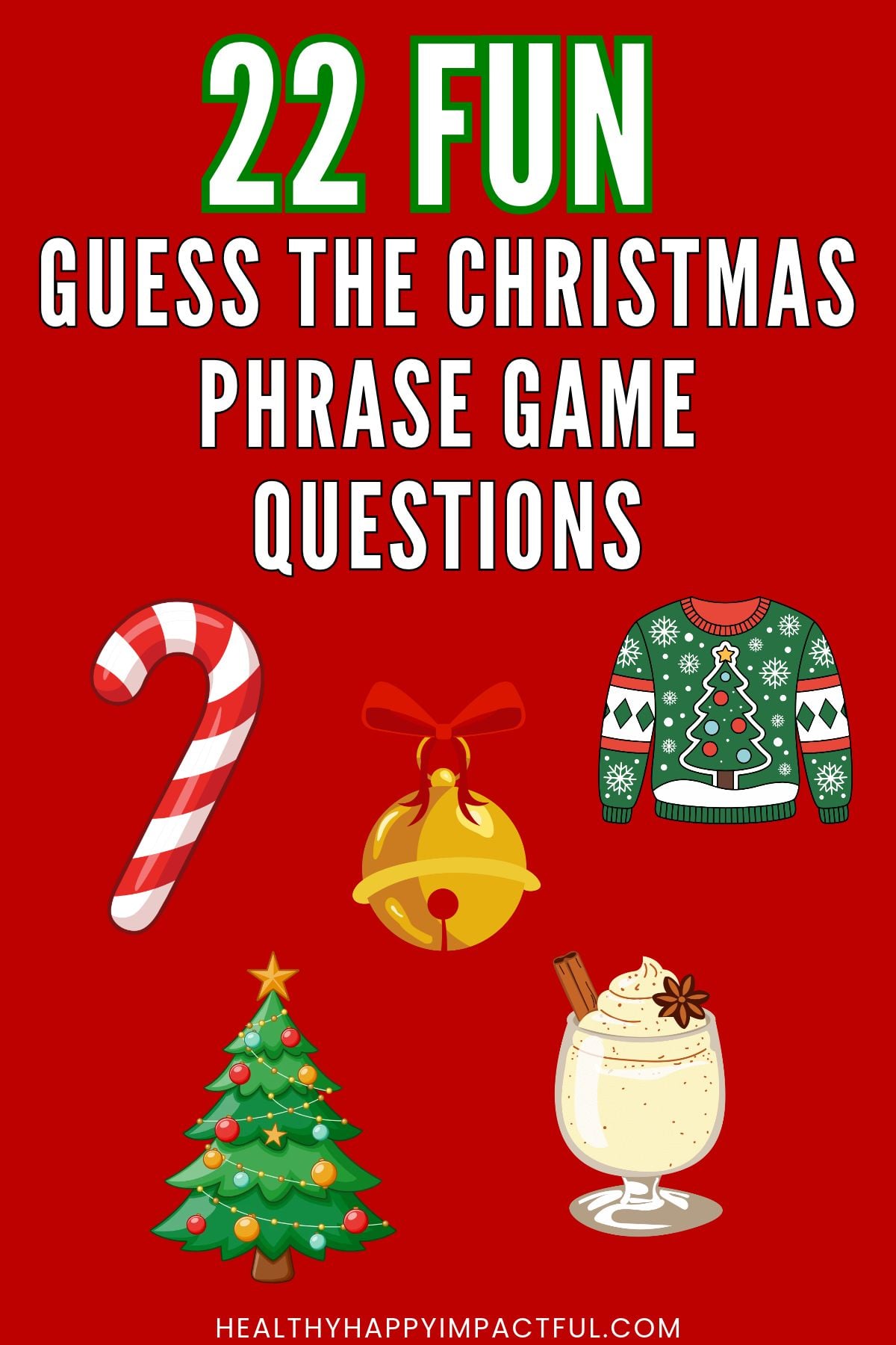 guess the phrase Christmas classroom and party game