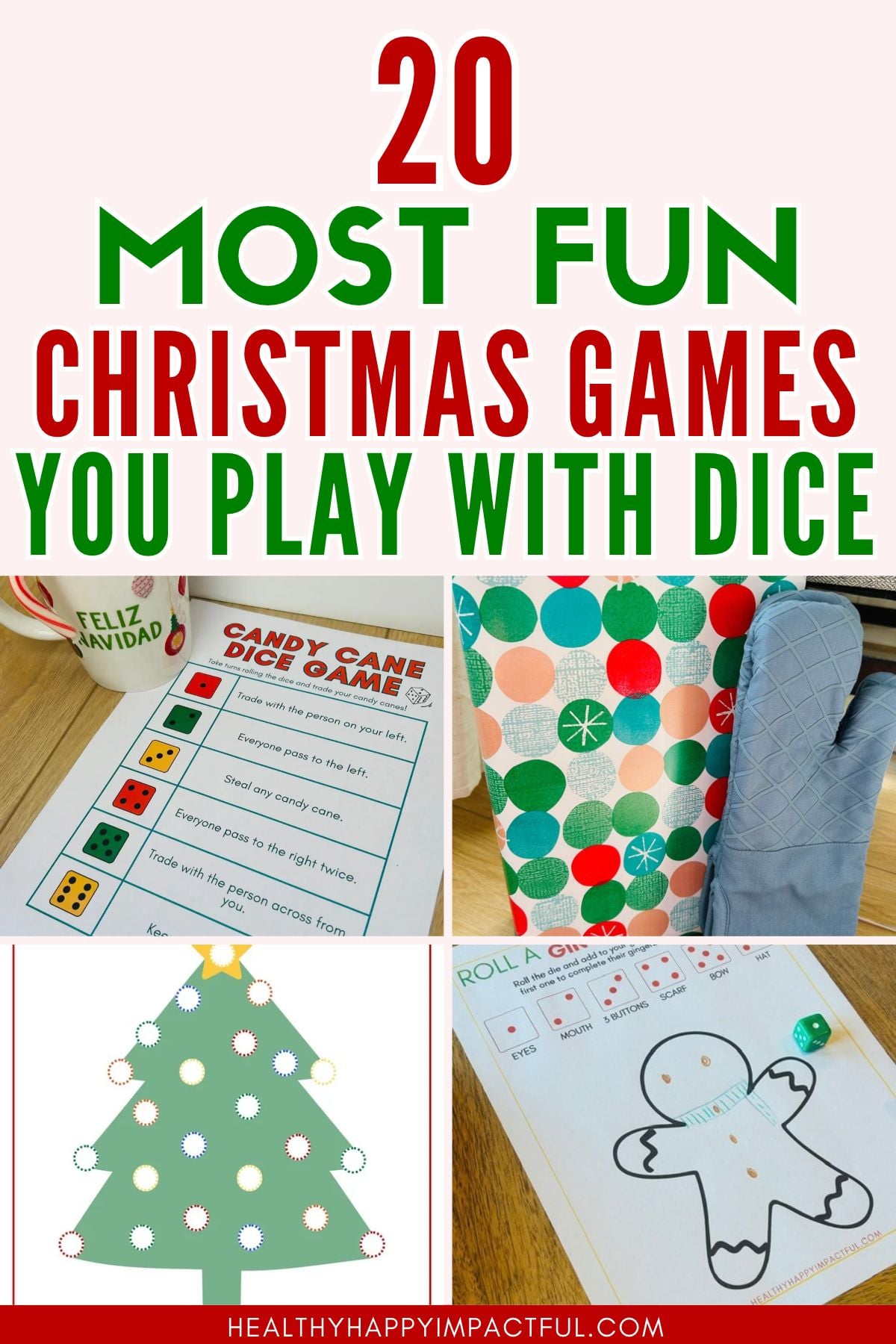 roll a dice drawing games Christmas; with presents