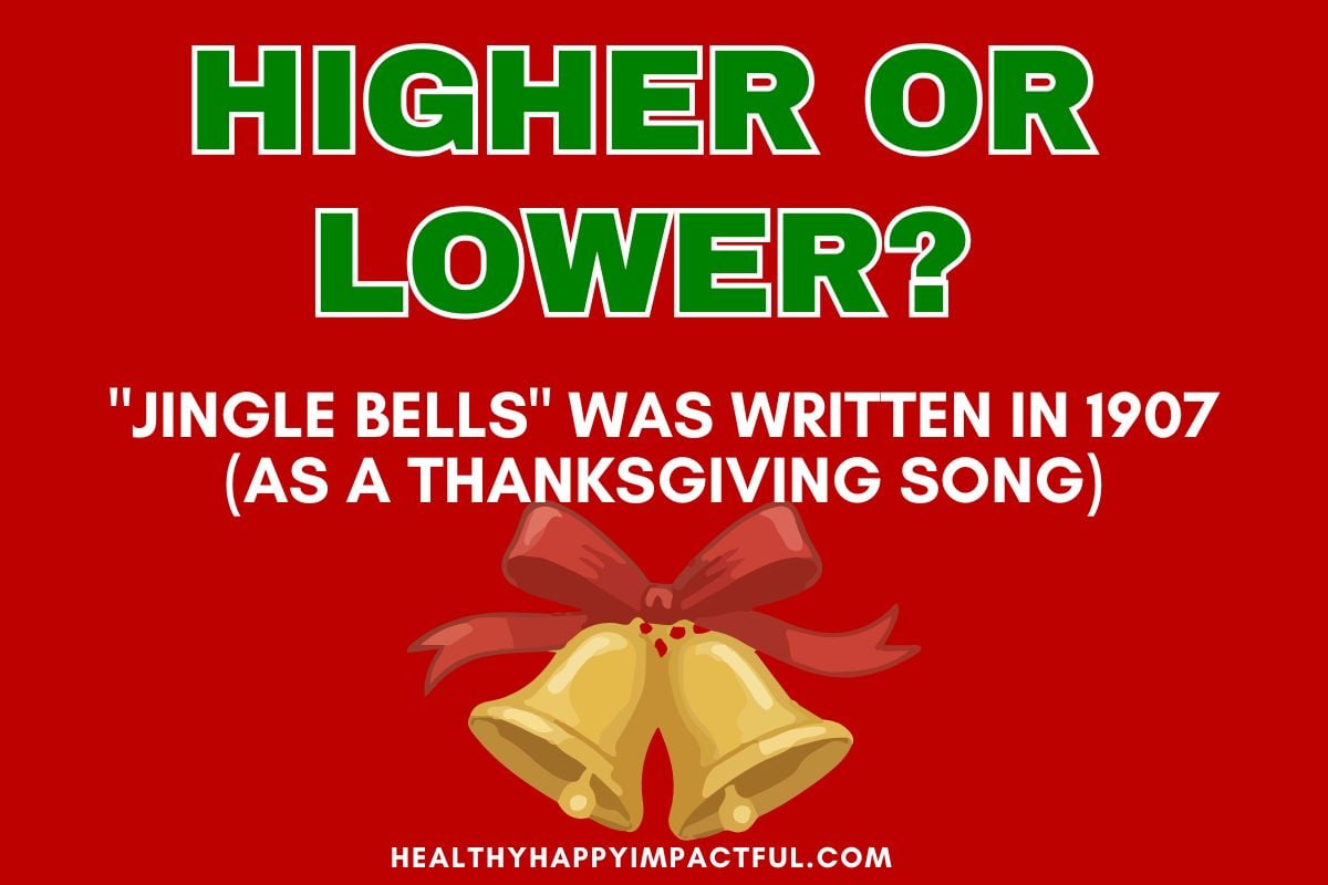 Jingle bells year trivia