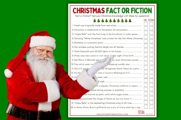 christmas fact or fiction game