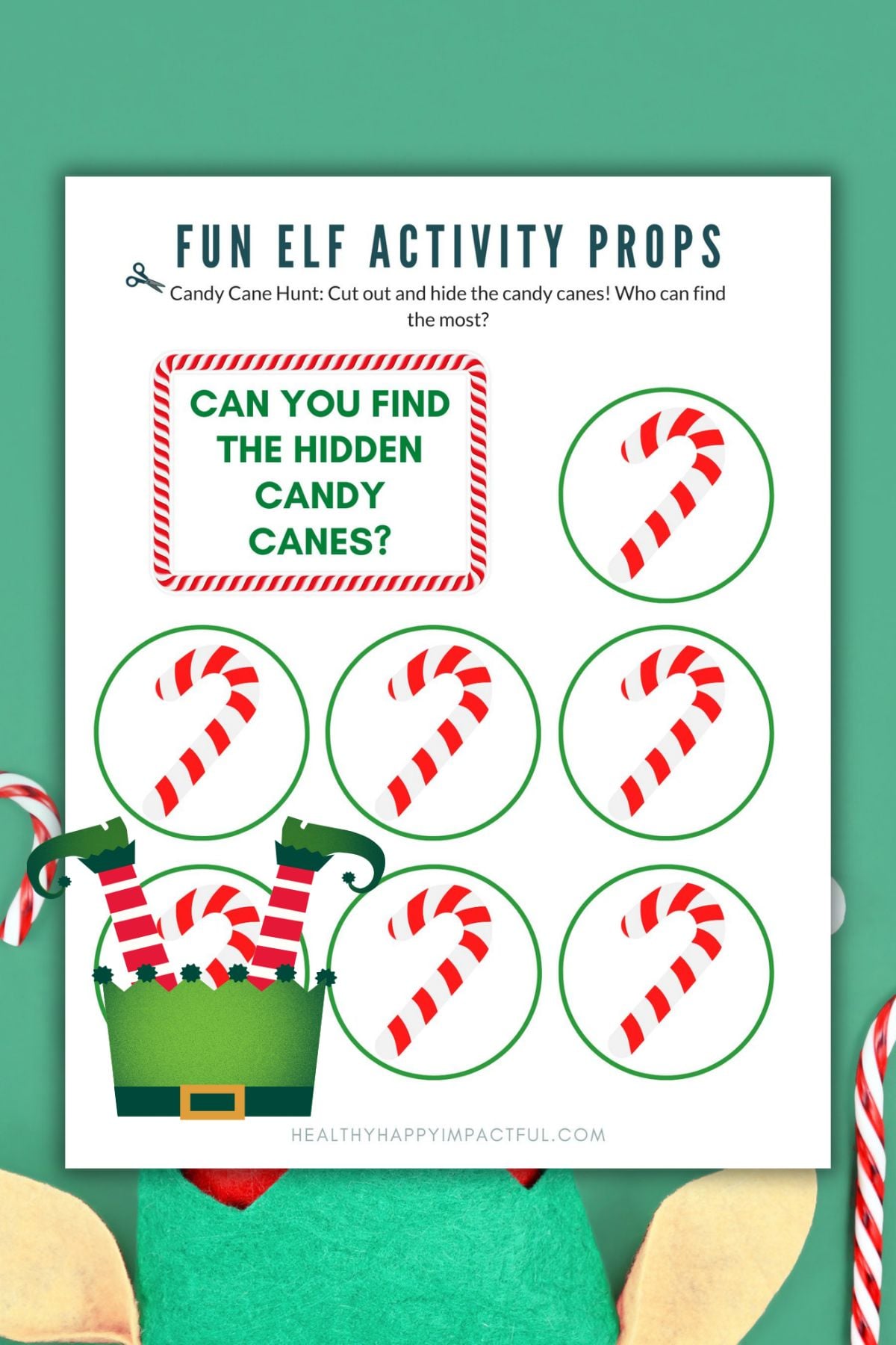 candy cane hunt