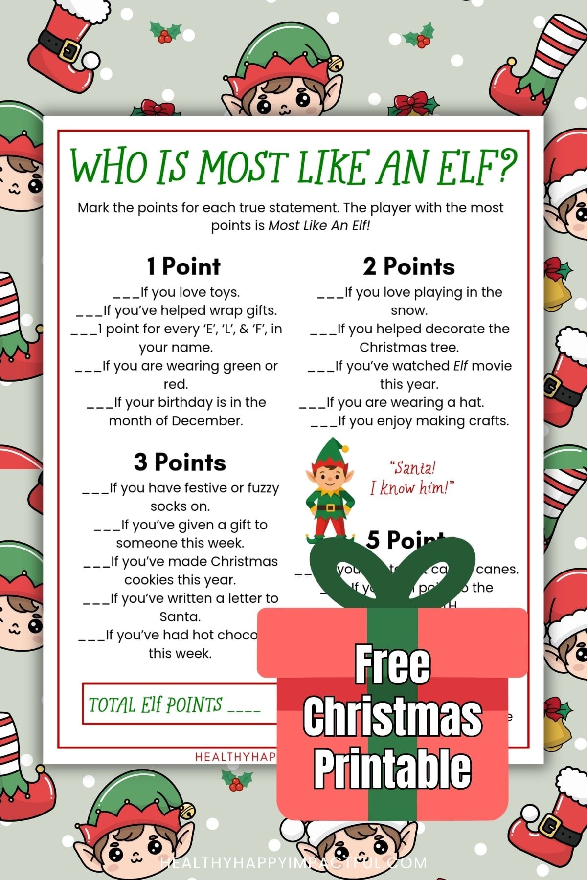 christmas party printable