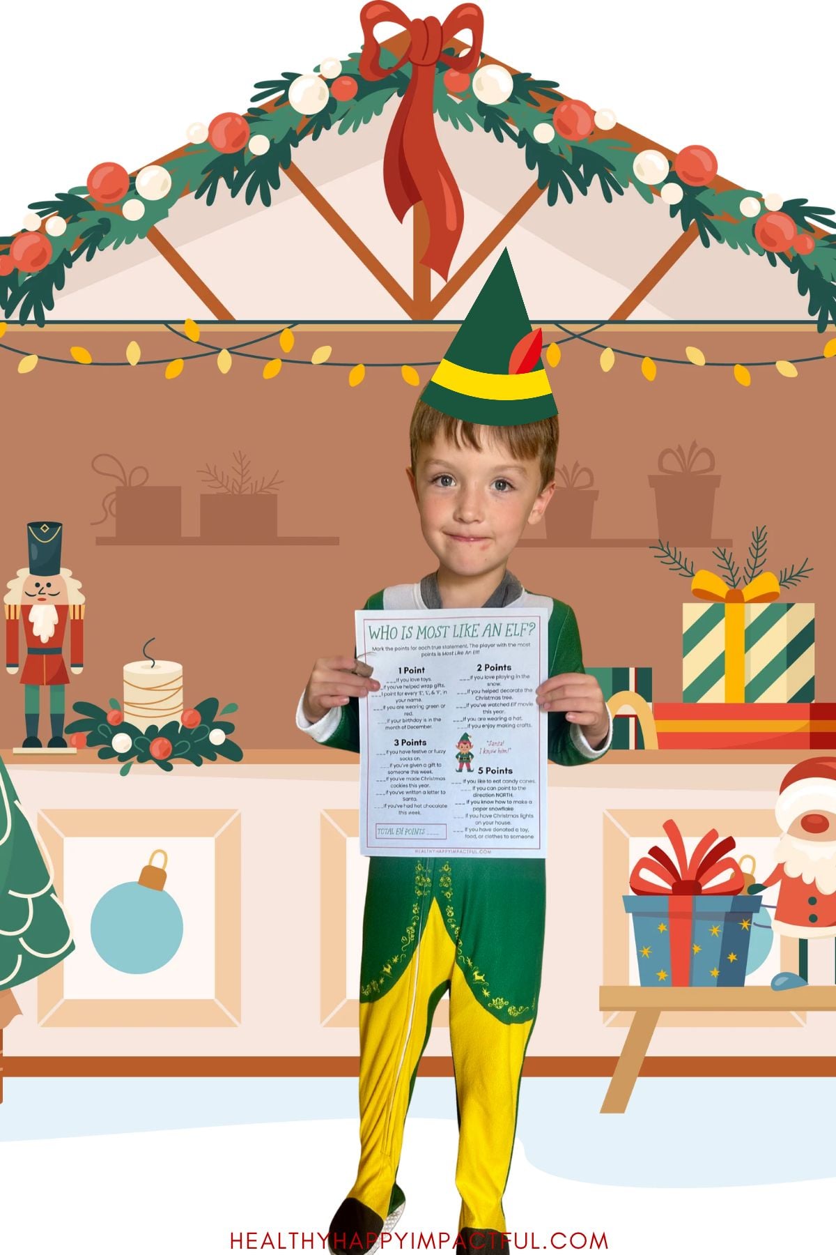 most like elf christmag game