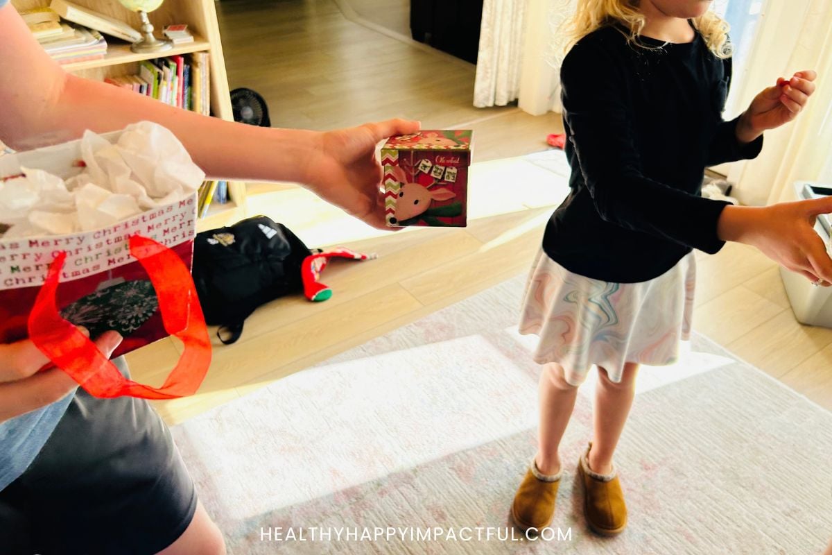passing gifts in this unique gift exchange